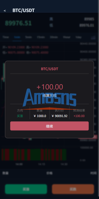 多语言微盘系统/虚拟币微交易/时间盘/秒合约