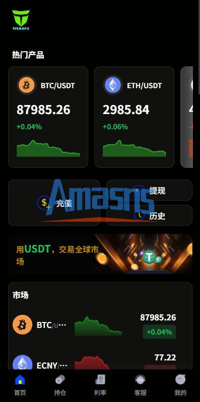 多语言虚拟币微盘系统/秒合约交易/信用分/实名认证