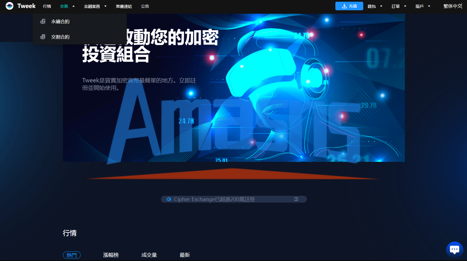 多语言交易所系统/永续合约交割合约/K线控制/C2C/借币