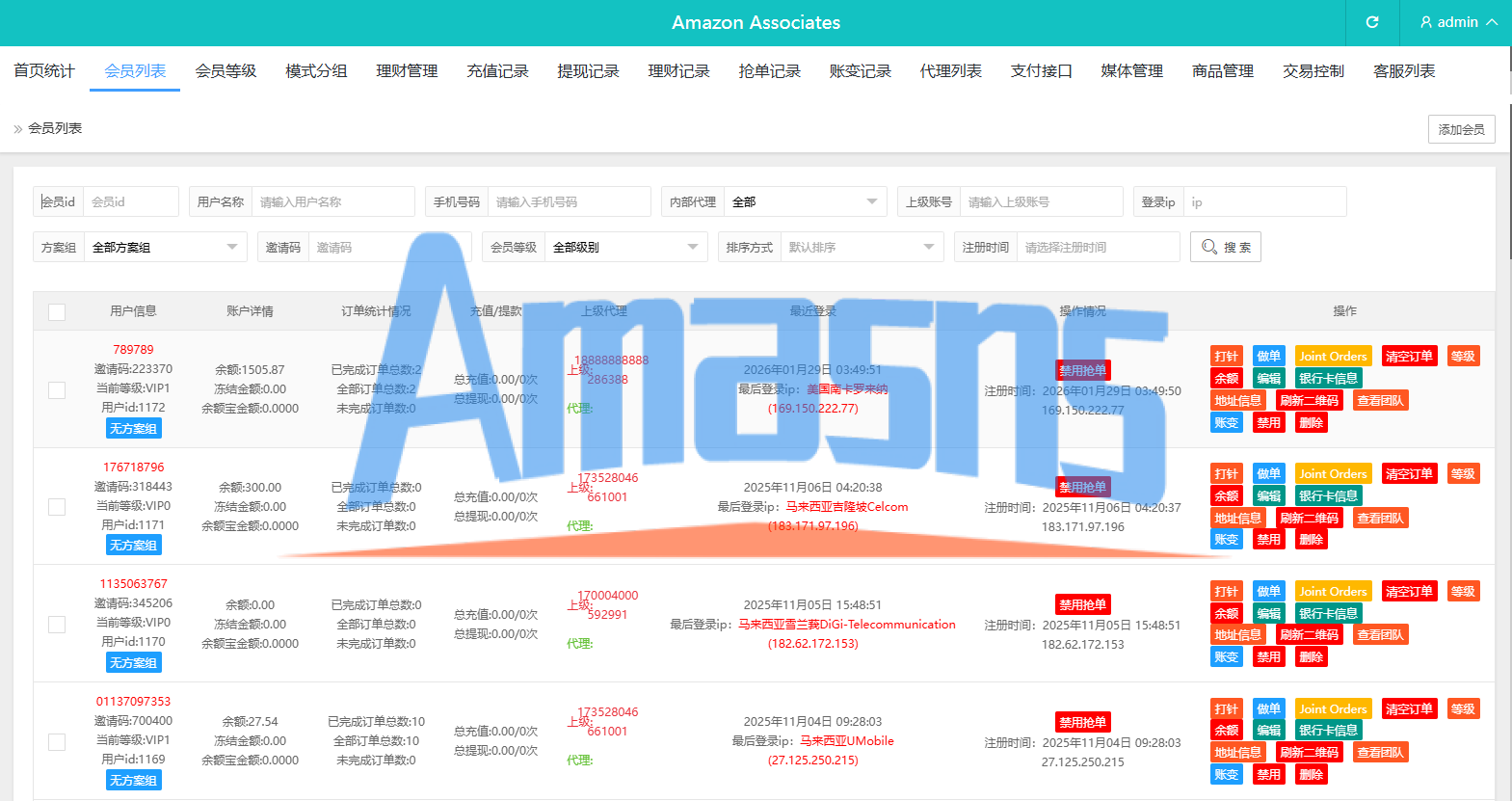 多语言奢饰品刷单系统/卡单/打针/信誉分/海外刷单