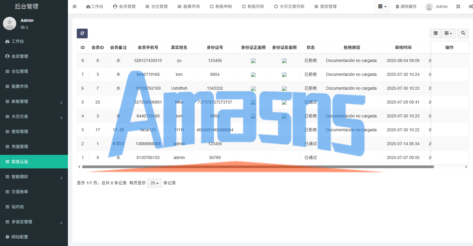 多语言海外股票系统/大宗交易/新股认购/产品理财