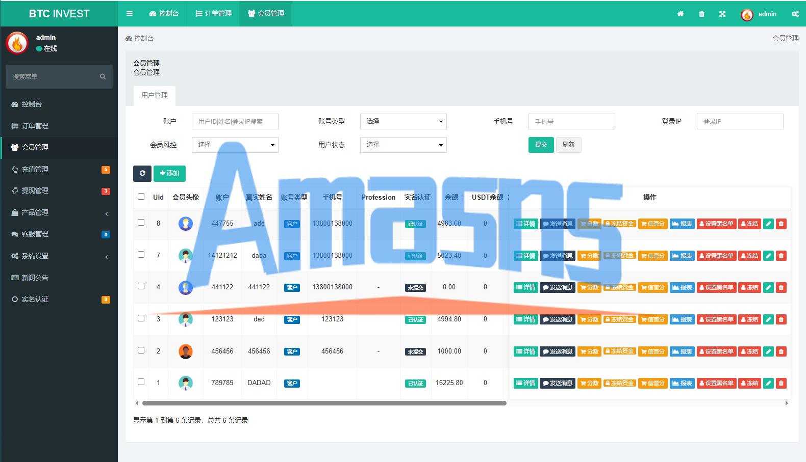 多语言秒合约交易/虚拟币微交易时间盘/实名认证/在线客服