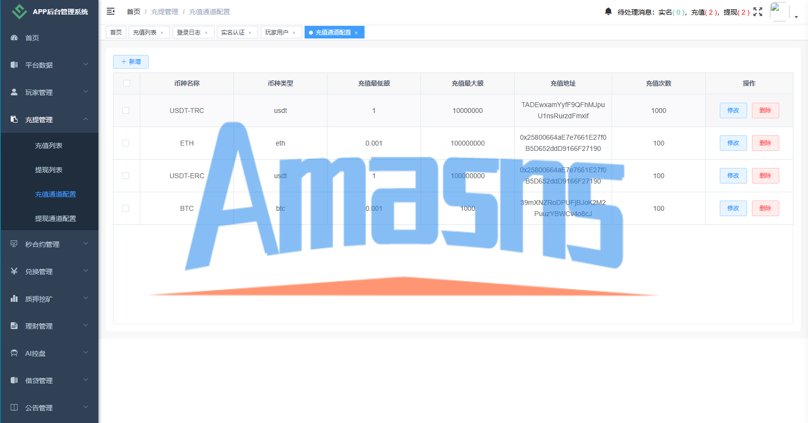 海外DAPP秒合约交易所/Crypto交易所/理财/质押/贷款
