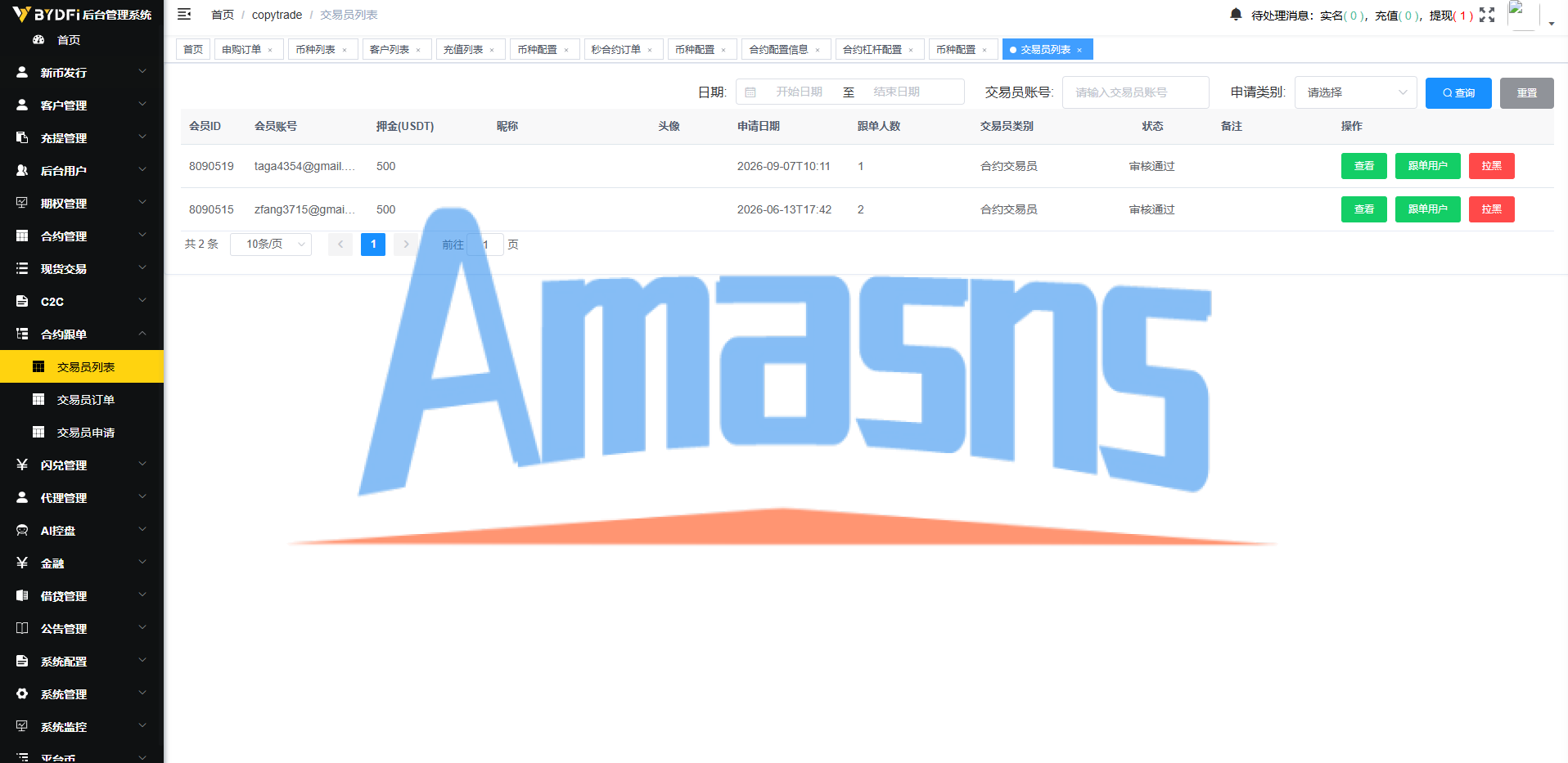 多语言JAVA交易所/合约/期权/平台币/跟单/行情控制
