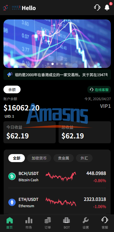 多语言秒合约/虚拟币/贵金属/外汇交易/贷款/投资