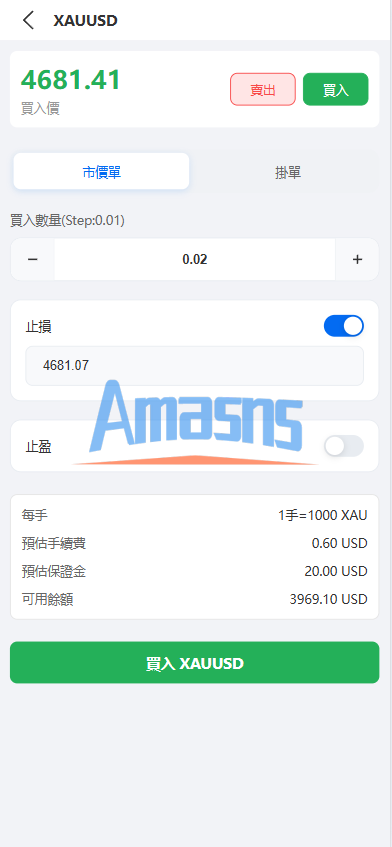 新UI海外综合盘交易所/股票/指数/K线控制/DAPP登录