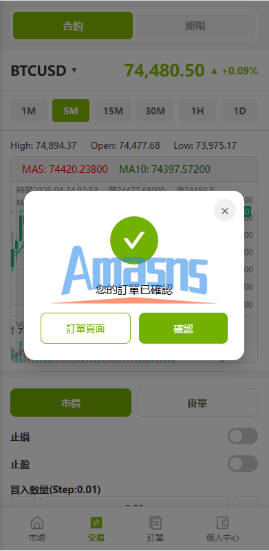 多语言PC/H5版st7交易所/美股/外汇/理财/贷款/K线控制