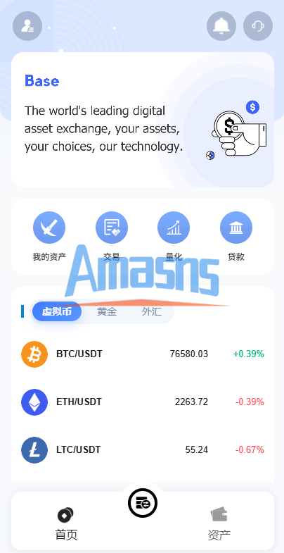 海外DAPP秒合约交易所/黄金/外汇/贷款/量化/信用分