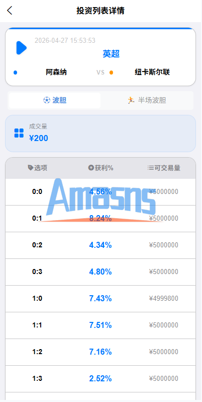 海外反波胆系统/电脑自适应/球盘源码/足球下注
